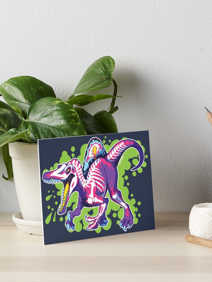Thumbnail 1 von 2, Galeriedruck, Radioaktiver Spinosaurus designt und verkauft von Kirara.