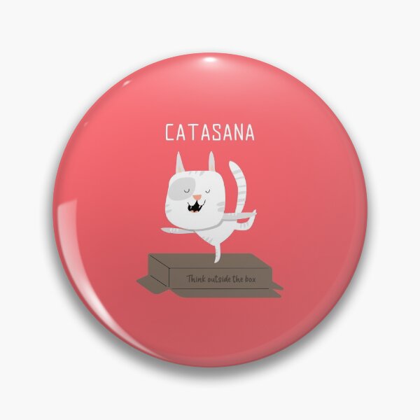 Item preview, Catsana - Yoga Cat that thinks outside of the box designed and sold by sillyaprons.
