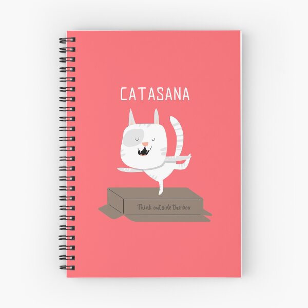 Item preview, Catsana - Yoga Cat that thinks outside of the box designed and sold by sillyaprons.