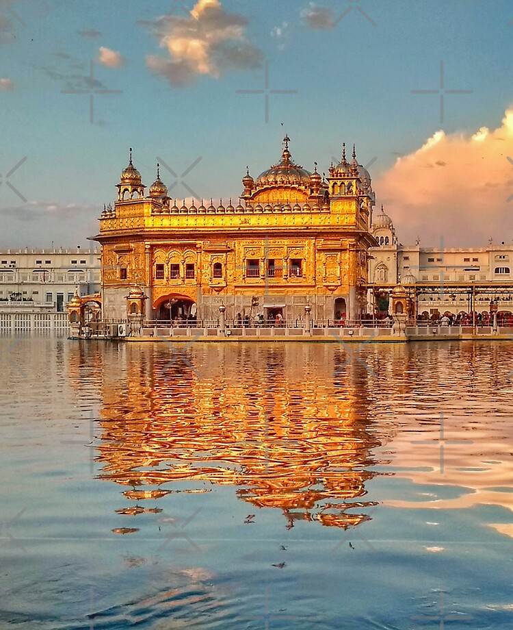 The Golden Temple - Sunrise Morning View The Golden Temple - Sunrise Morning View