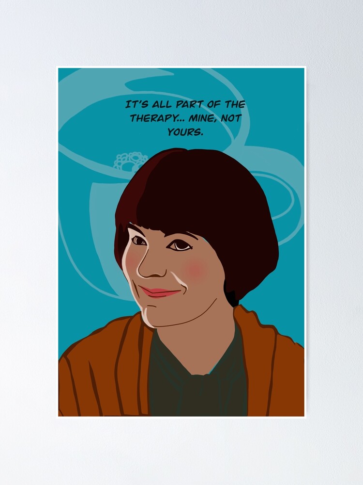 "Kath and Kim Marion with Background" Poster by Cheapnlazyart Redbubble