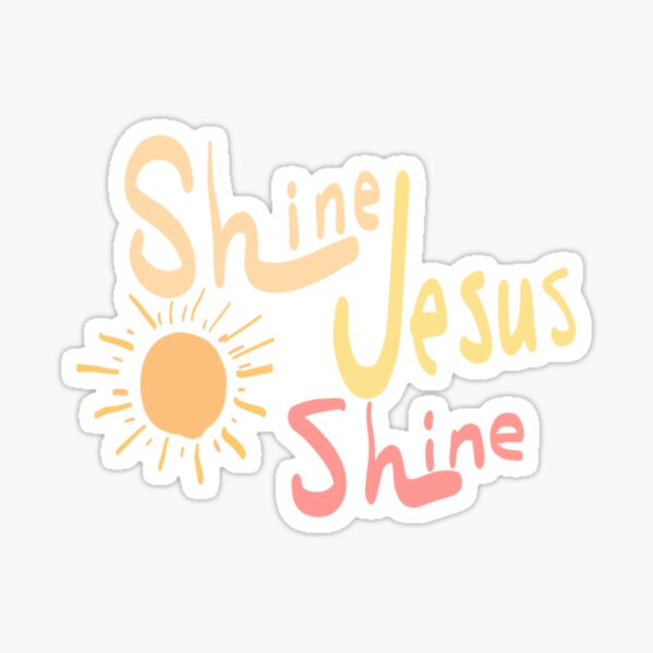 Item preview, Shine Jesus Shine Christian  designed and sold by Kwynn Alge.