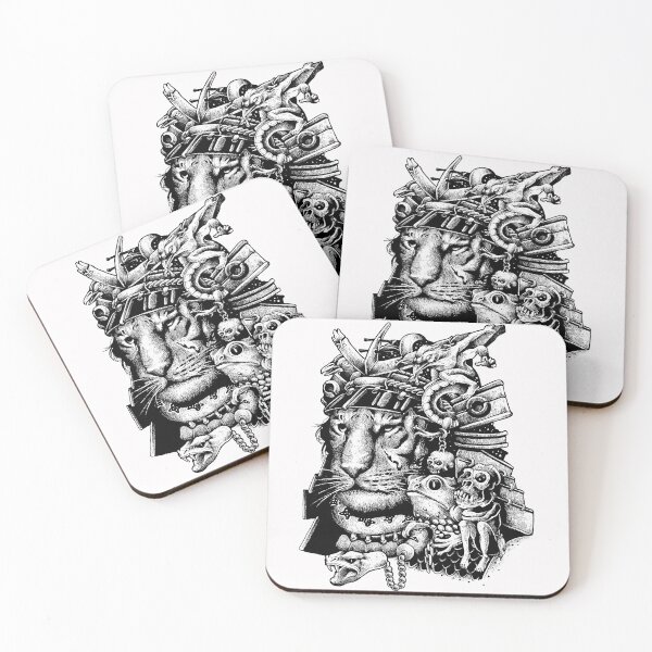 Item preview, Samurai Tiger designed and sold by glitchy-gorilla.