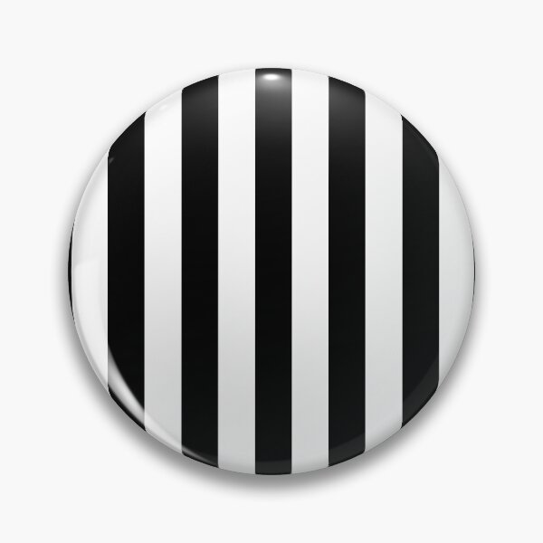 Item preview, Black & White Classic Vertical Stripe Pattern designed and sold by BleuSky.