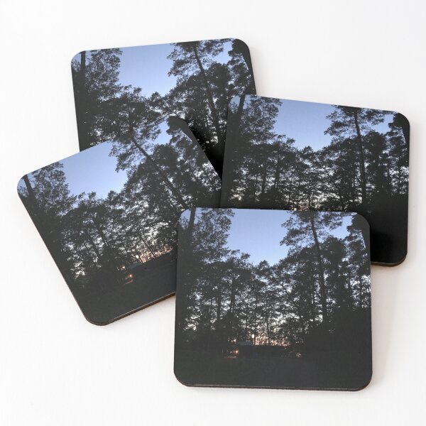 Item preview, Faded Sunset on Texas Campgrounds designed and sold by ChickenDino Art.