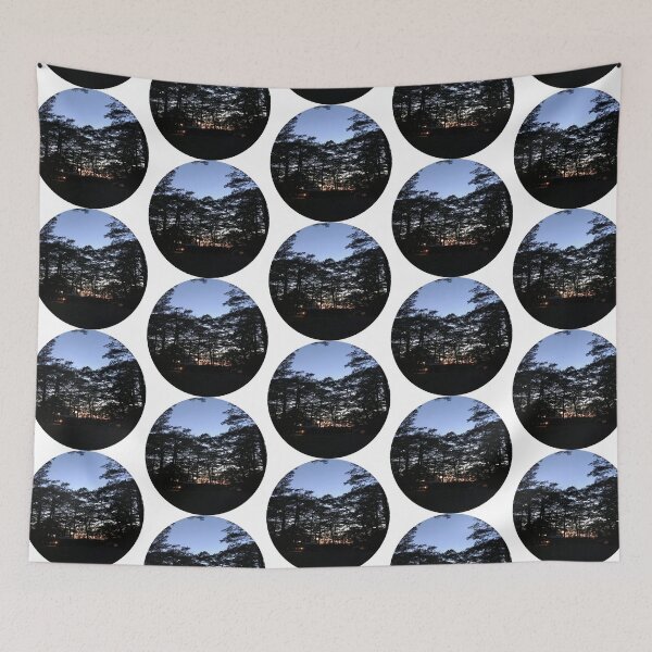 Item preview, Faded Sunset on Texas Campgrounds designed and sold by ChickenDino Art.