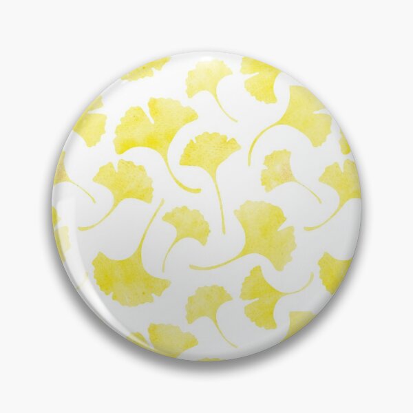 Item preview, Ginkgo Watercolor Leaves Pattern on White designed and sold by brittlouise.