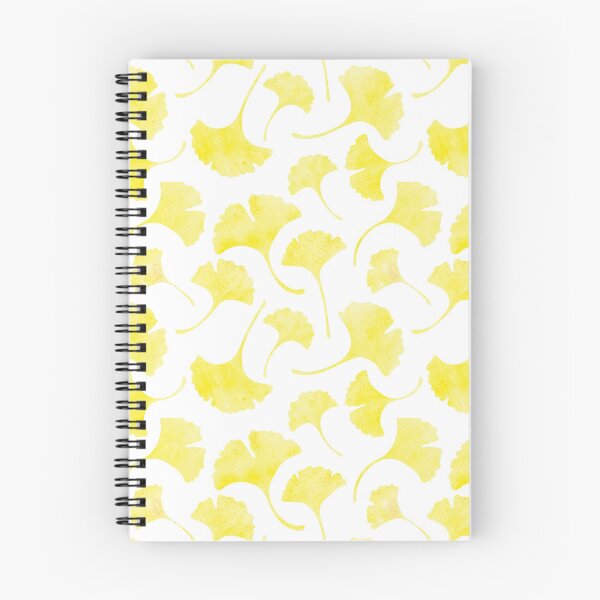 Item preview, Ginkgo Watercolor Leaves Pattern on White designed and sold by brittlouise.