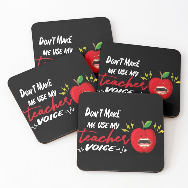 Item preview, Don't Make Me Use My Teacher Voice  designed and sold by melania-shop.
