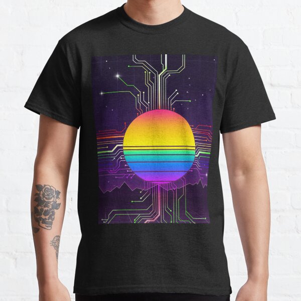 Vista previa del artículo con la obra «Circuitos del sol - Orgullo LGBTQ», diseñado y vendido por forge22.