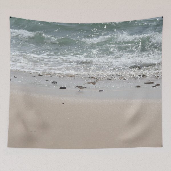 Item preview, Beach Seashore Sandpipers in tideland designed and sold by Anna Lemos.