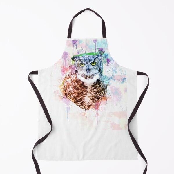 Item preview, Pastel Great Horned Owl designed and sold by RockCreek.