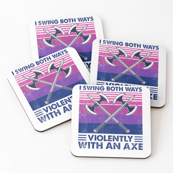 Item preview, I Swing Both Ways Violently With An Axe LGBT designed and sold by Giraud94.
