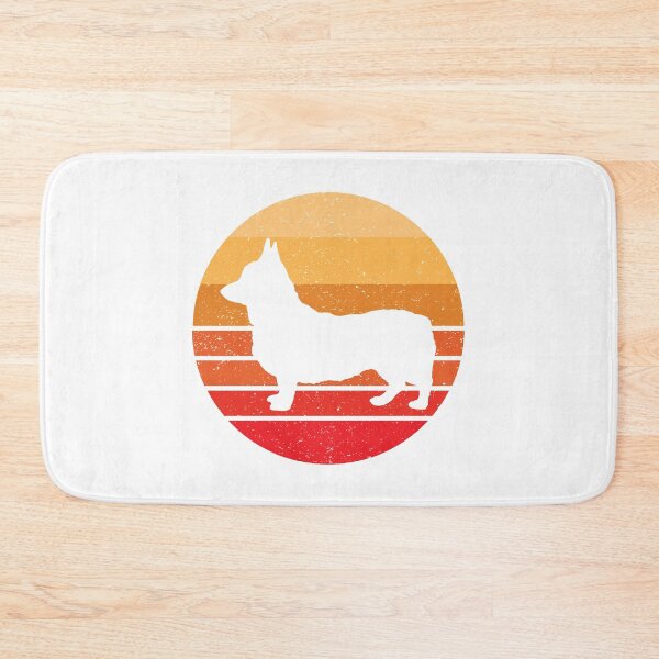 Item preview, Retro Corgi Dog Vintage Silhouette Distressed Sun designed and sold by EstelleStar.