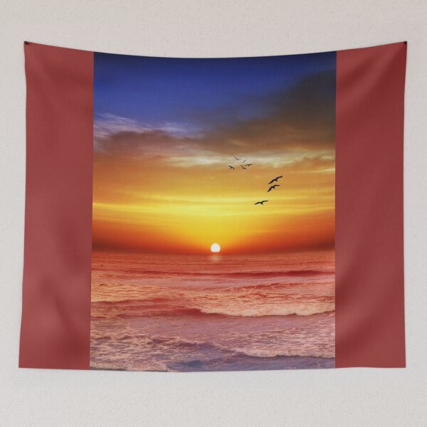 Item preview, Sunset on the beach designed and sold by Springofwealth.