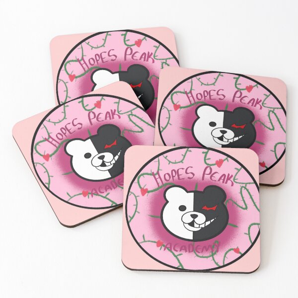 Item preview, Monokuma Hopes Peak logo designed and sold by angiebe3.