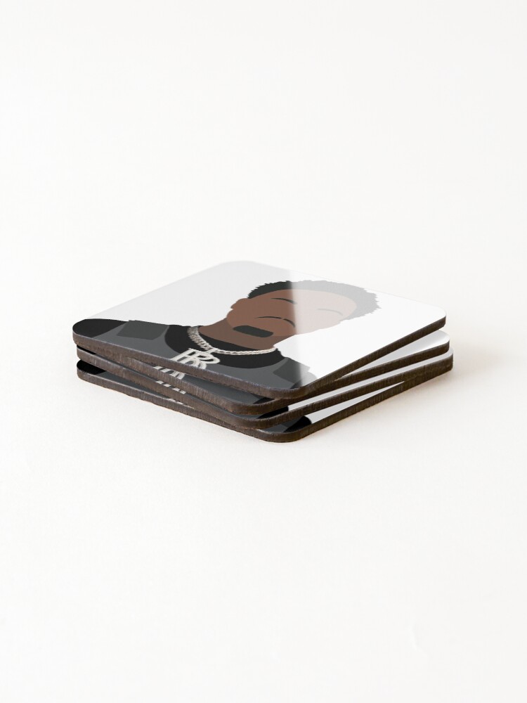 Thumbnail 4 of 5, Coasters (Set of 4), Roddy Ricch designed and sold by Mariahiscool.
