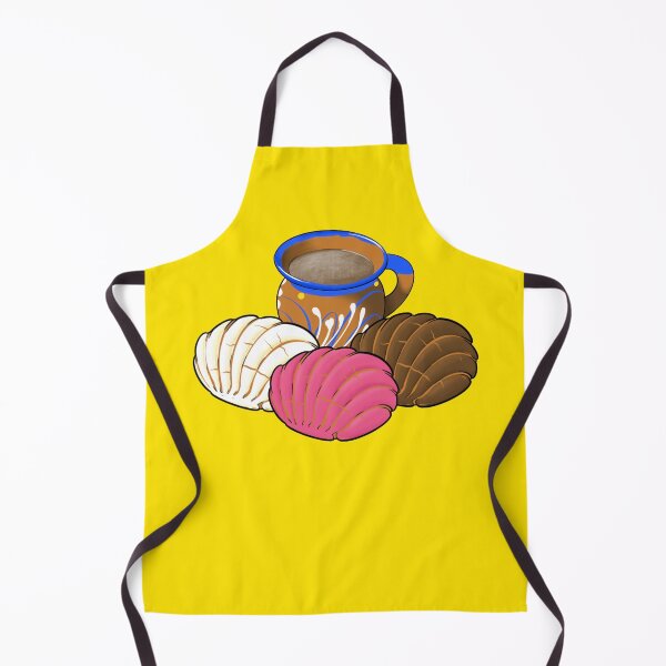 Item preview, Conchas y Champurrado yellow designed and sold by LucyGraphics.