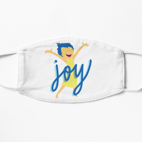 Joy Lettering Flat Mask