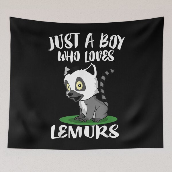Item preview, Just A Boy Who Loves Lemurs Animal Gift designed and sold by FelixSchulze.