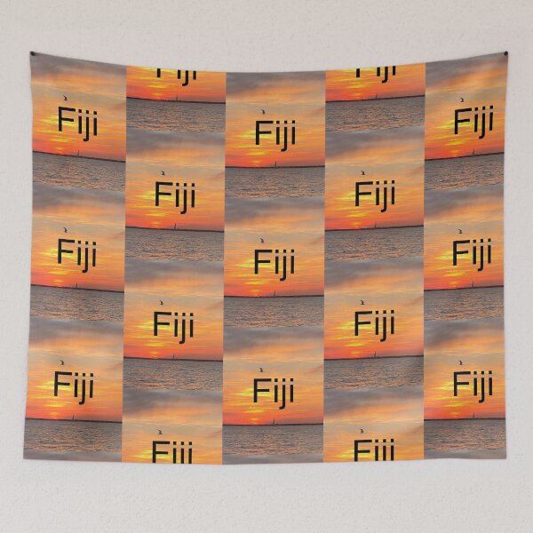 Item preview, Fiji Islands Destination Sunset  designed and sold by Kaushal Pal.