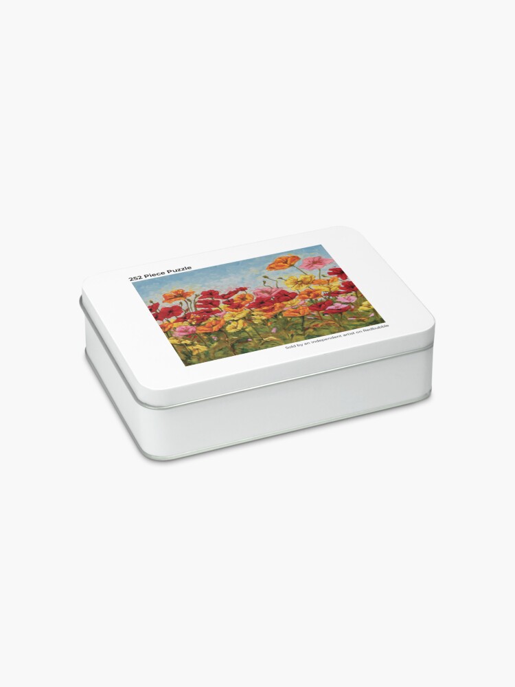 Alternate view of A Garden of Colorful Poppies Jigsaw Puzzle