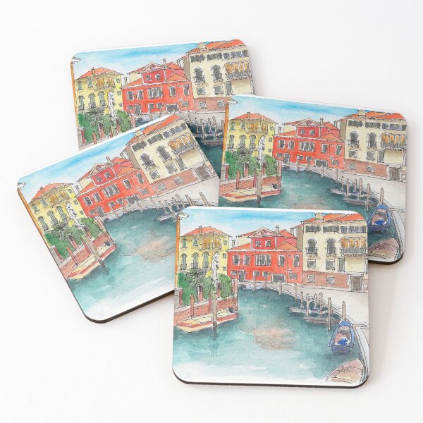 Item preview, Rio del Malcanton, Santa Croce, Venice designed and sold by BlackSwanArt.