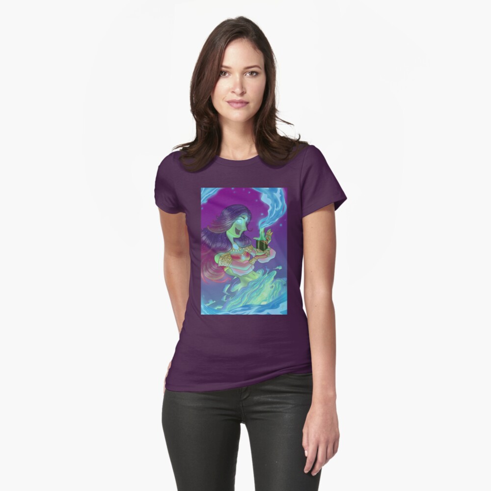 Item preview, Fitted T-Shirt designed and sold by itsmidnight.