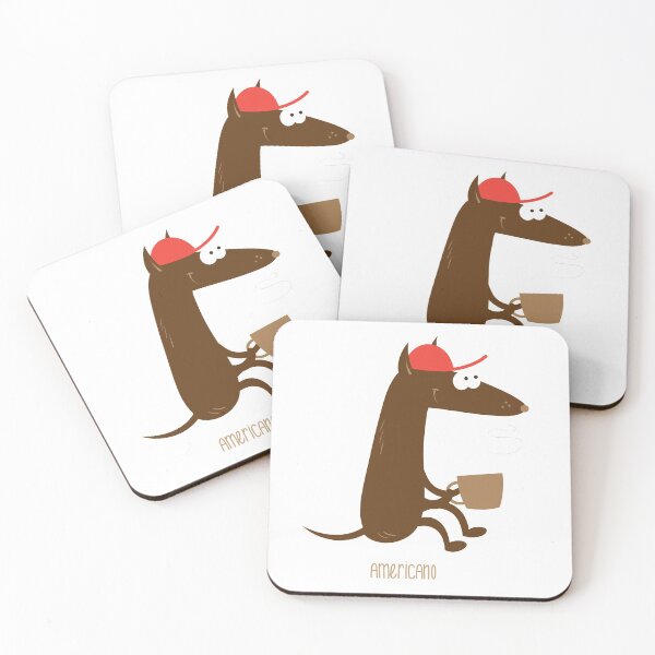 Item preview, Horse Drinking Americano Coffee | Red Cap |  designed and sold by ligesgood.