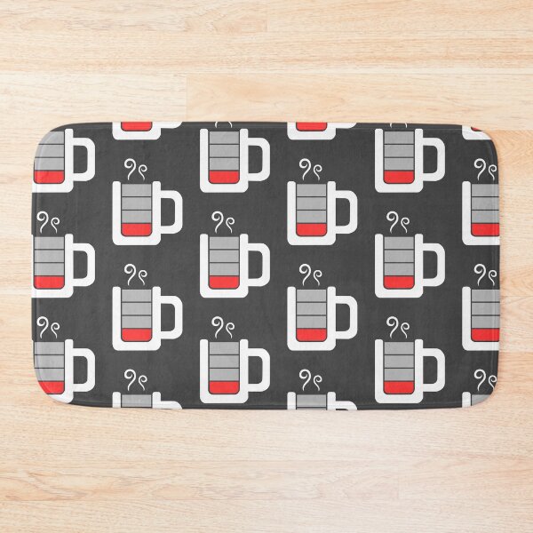 Item preview, Critical Low Coffee Levels Funny Caffeine Battery Humor designed and sold by NicholiCosplay.