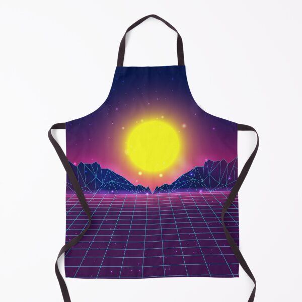 Item preview, Vaporwave sunset of the future designed and sold by MaiZephyr.