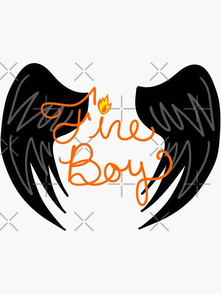 Thumbnail 3 of 3, Sticker, Fire Boy (Avari) designed and sold by amarajlynn.