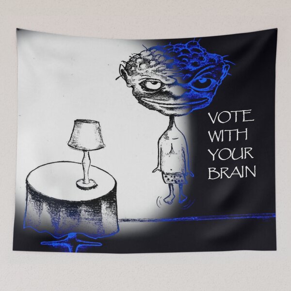 Item preview, Vote with your brain designed and sold by Dead-Moroz.