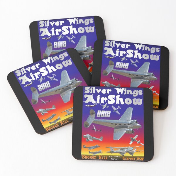 Item preview, Silver Wings Airshow-1 T-shirt Design designed and sold by muz2142.