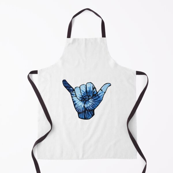 Item preview, Blue Tie Dye Shaka “Hang Loose” Hand designed and sold by melaniemaribel.