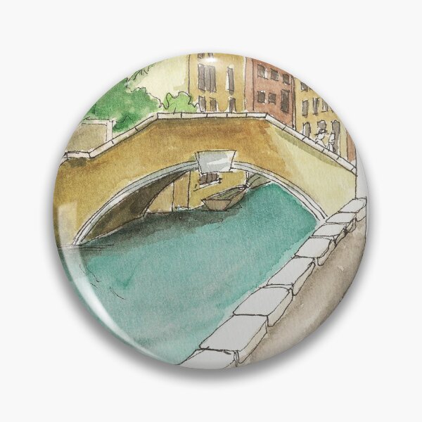 Item preview, Quiet corner in Venice designed and sold by BlackSwanArt.