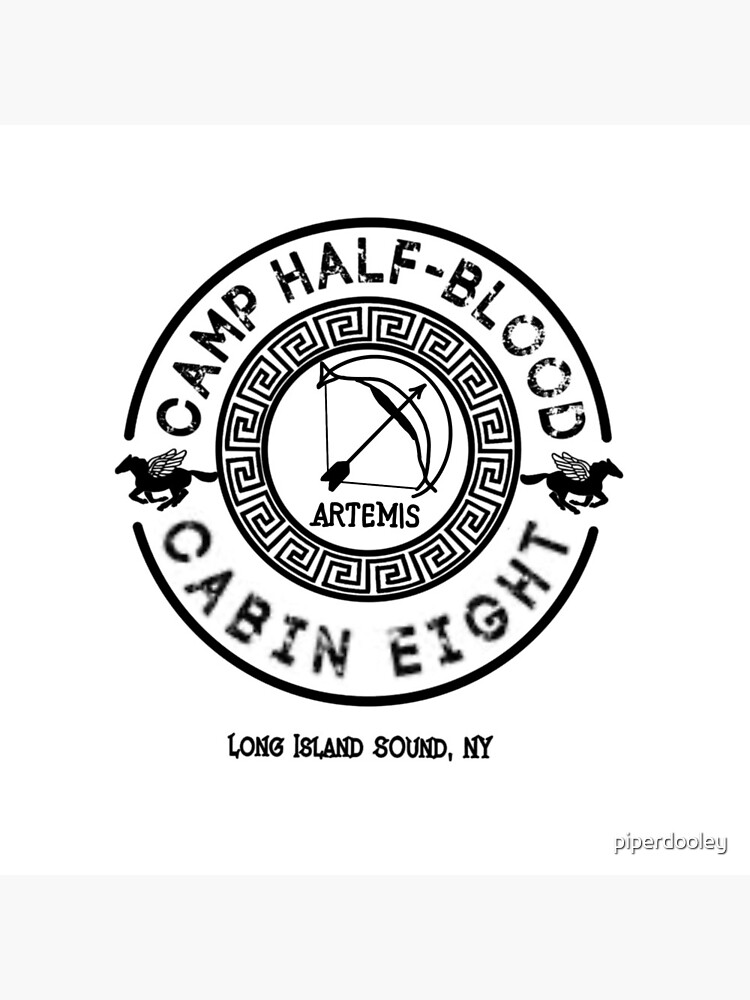 Percy Jackson - Camp Half-Blood - Cabin Eight - Artemis Essential T-Shirt  for Sale by gingerbun