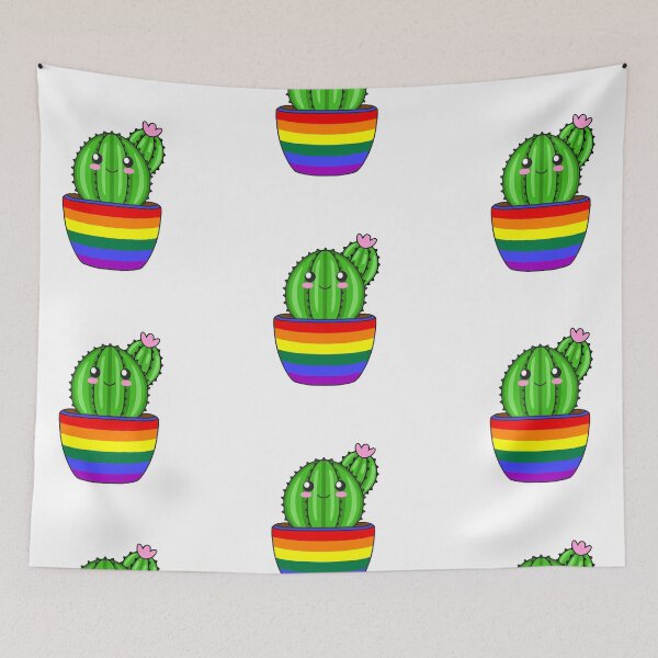 Item preview, Rainbow Cactus designed and sold by BobaPuma.