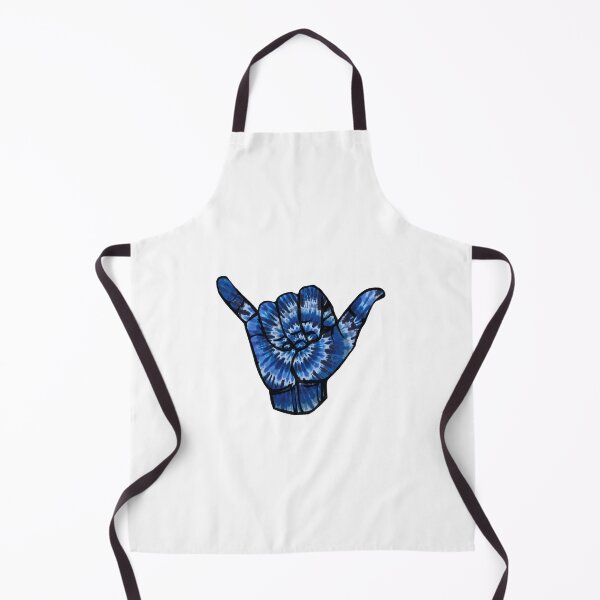Item preview, Blue Tie Dye Shaka “Hang Loose” Hand designed and sold by melaniemaribel.