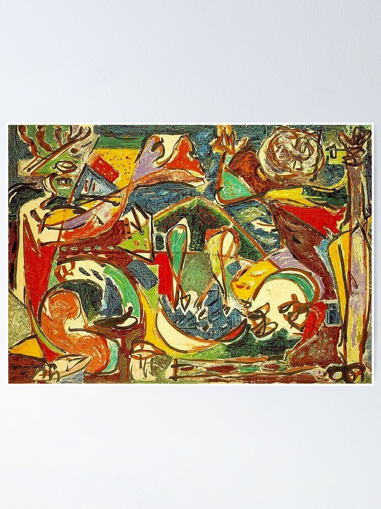 "The Key. Jackson Pollock" Poster for Sale by Redbubble