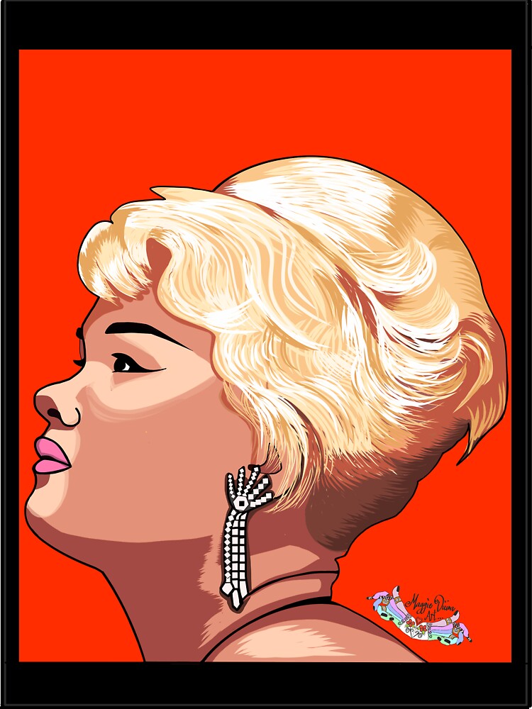 Etta James Sticker