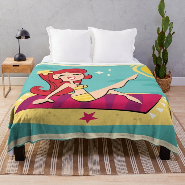 Item preview, Retro Beach Redhead Pinup designed and sold by Redneck-Stupid.