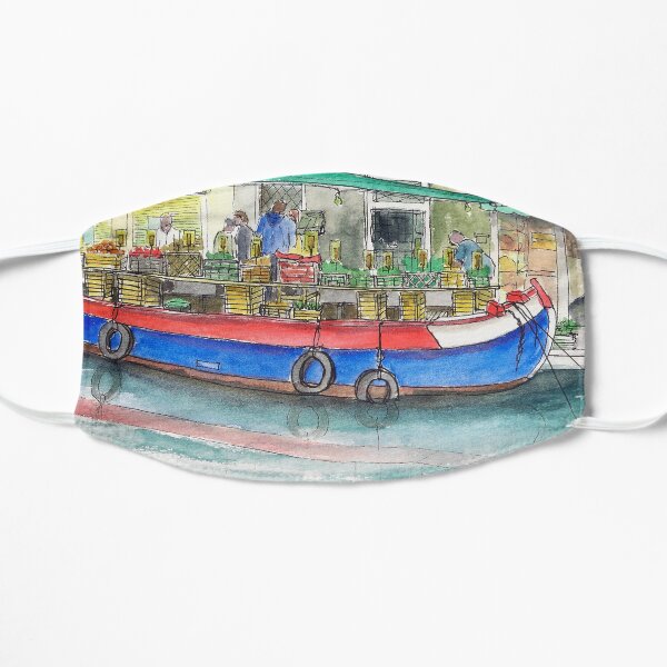 San Barnaba fruit and vegetable boat Flat Mask
