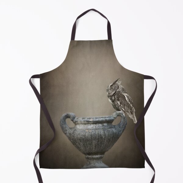 Item preview, Adorable Screech Owl on Vase designed and sold by RockCreek.