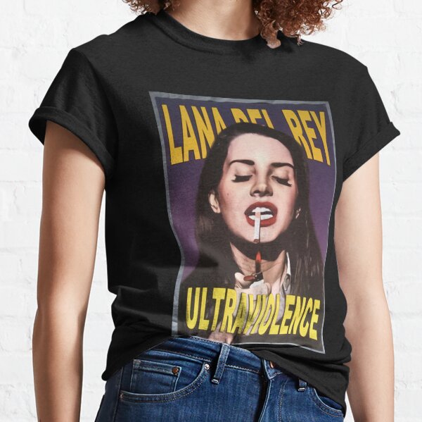 Lana Dell Ray Smoking Girl Classic T-Shirt