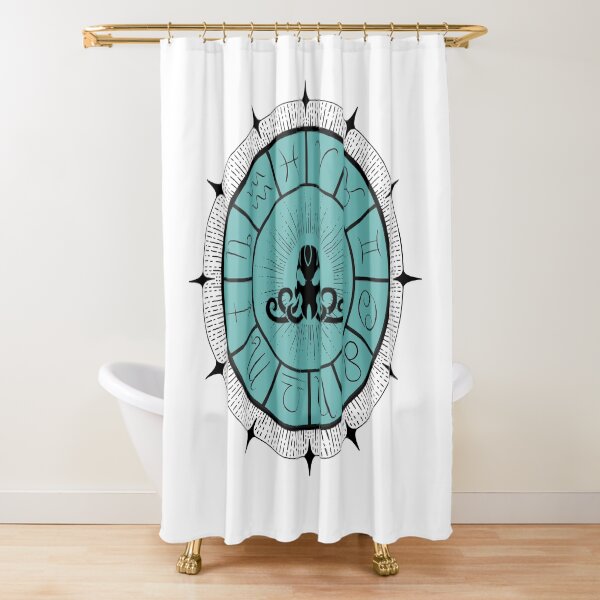 STC Astrology Logo Shower Curtain