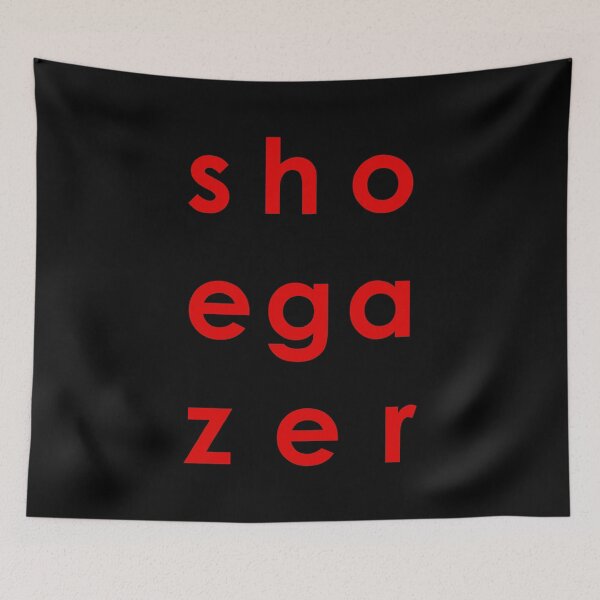 Aperçu de l'œuvre Shoegazer (Rouge et Noir) créée et vendue par Texterns.