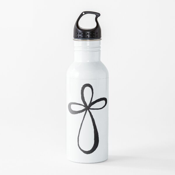 Cruz infinita Botella de agua