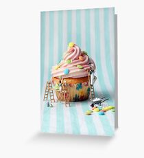 Building better birthday cakes Greeting Card