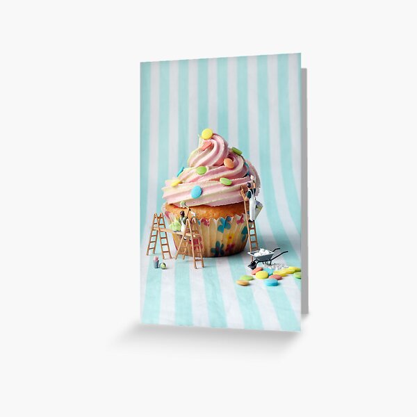 Building better birthday cakes Greeting Card